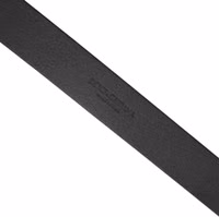 Men Black Calfskin Leather Square Buckle Belt 5