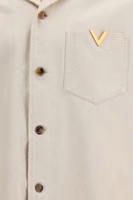 Beige Denim Shirt 3