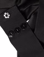 Black Silk Satin Sash Wide Waist Women Belt 2
