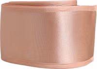 Light Pink Silk Satin Waist Women Cintura Belt 1