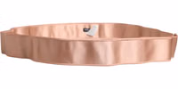 Light Pink Silk Satin Waist Women Cintura Belt 3