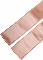 Light Pink Silk Satin Waist Women Cintura Belt 4