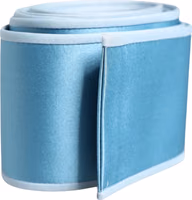 Light Blue Silk Satin Waist Women Cintura Belt 2