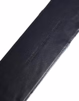Blue Two Tone Denim Gold Metal Buckle Belt 4