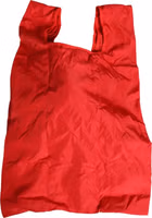 Men Red Polyester Panda Stuffed Ecobag Tote Borse Bag 5