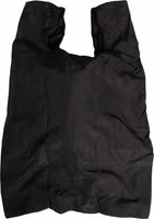 Men Black Polyester Panda Stuffed Ecobag Bag 5