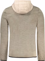 Beige Polyester Men's Jacket 2