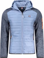 Azzurro Polyester Men's Jacket 1