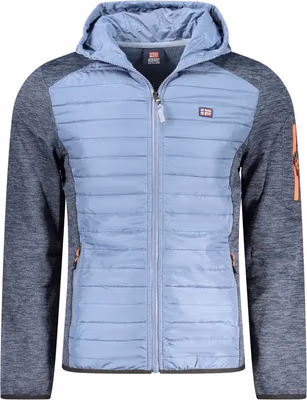 Azzurro Polyester Men's Jacket