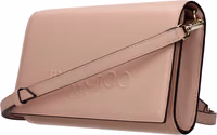 Pink Leather Clutch Bag 2