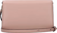 Pink Leather Clutch Bag 3