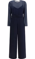 Blue Polyester Jumpsuit 1