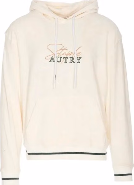 White Cotton Hoodie