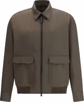 Bicolor Wool Coat 1