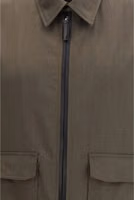 Bicolor Wool Coat 3
