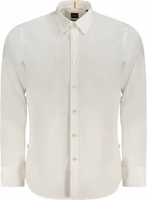 White Cotton Men Shirt 1