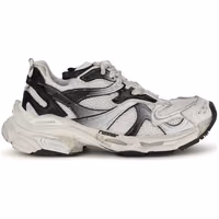 Gray Polyethylene Athletic Sneakers 1