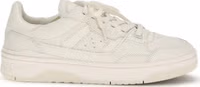 Gray Calf Leather Bos Taurus Low Top Sneakers 1