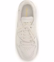 Gray Calf Leather Bos Taurus Low Top Sneakers 4