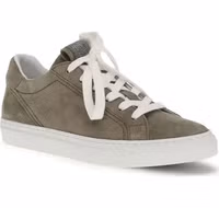 Gray Calf Leather Bos Taurus Low Top Sneakers 2