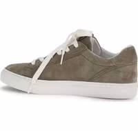 Gray Calf Leather Bos Taurus Low Top Sneakers 3