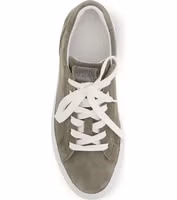 Gray Calf Leather Bos Taurus Low Top Sneakers 4