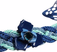 Multicolor Twisted Rope Chain Buckle Waist Belt 2