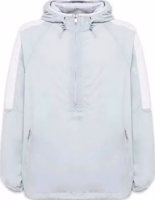 Blue Nylon Shell Jacket