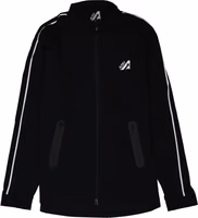 Black Elastane Shell Jacket 1