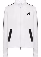 White Elastane Shell Jacket 1