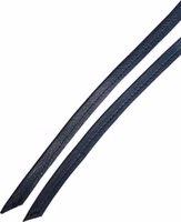 Blue Leather Wide Waist Women Cintura Belt 5