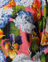 Multicolor Floral Print Zip Cardigan Jacket 5