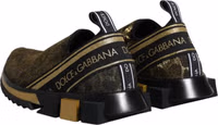 Gold Glitter Leopard Sorrento Sneakers Shoes 4