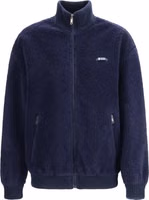 Blue Polyamide Full-Length Jacket 1