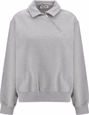 Gray Cotton Sweatshirt