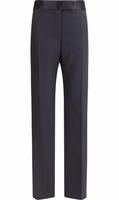 Black Silk Dress Pants 1
