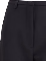 Black Polyester Skinny Pants 3