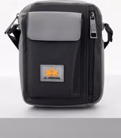 Bicolor Polyethylene Crossbody Bag 1