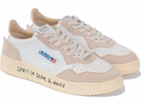 White Goatskin Low Top Sneakers 2