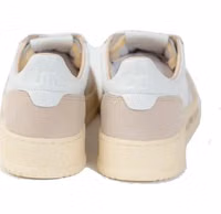 White Goatskin Low Top Sneakers 3