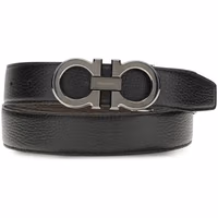 Black Calf Leather Bos Taurus Regular Belt 1