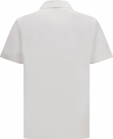 White Cotton Polo Shirt 2