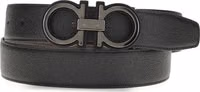 Black Calf Leather Bos Taurus Regular Belt 1