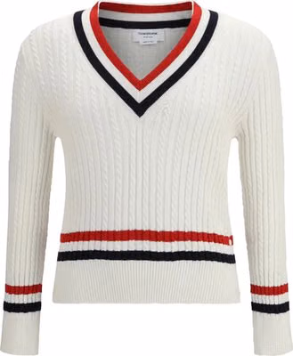 White Cotton Sweatshirt