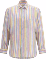 Multicolor Linen Pattern Shirt 1