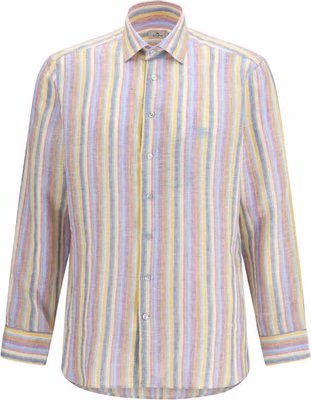 Multicolor Linen Pattern Shirt