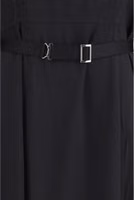 Black Acetate Casual Dress 3