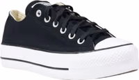 Black Fabric Platform Sneakers 3