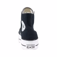 Black Polyester High Top Sneakers 4