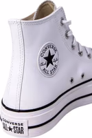 White Polyethylene Platform Sneakers 4